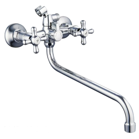 Смеситель для ванны двухвентильный Feinise длинный излив картриджный переключатель FEINISE (арт. S743391-35S)