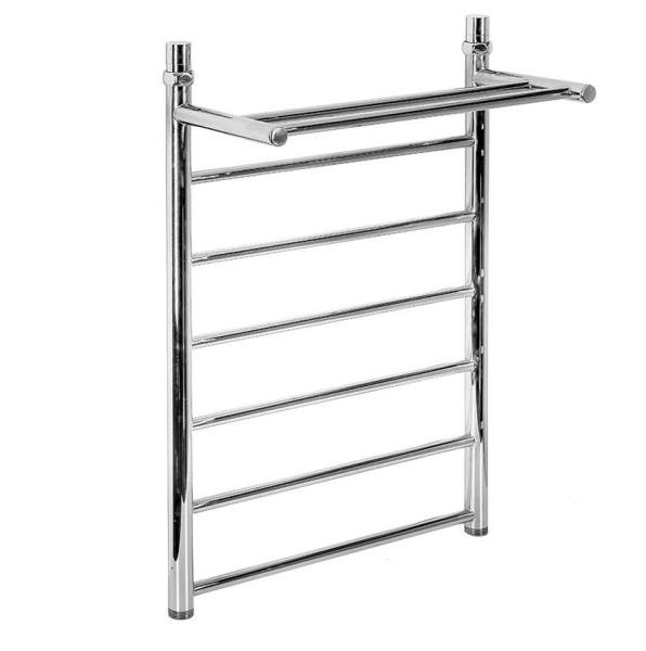 Полотенцесушитель Классика Прямая с полкой 600x1000 1' нижнее подключение  (арт. КПП60100) оптом от компании Аквалига
