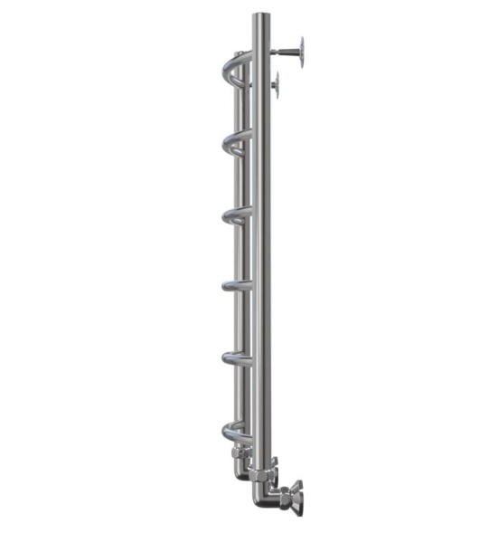 Полотенцесушитель Классика Дуга 600x800 1' нижнее подключение  (арт. КД6080) оптом от компании Аквалига
