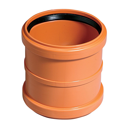 PPN Муфта двойная (двухраструбная) Ostendorf Д110 Ostendorf (арт. 220510) оптом от компании Аквалига
