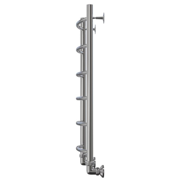 Полотенцесушитель Классика Дуга 500x1200 1' нижнее подключение  (арт. КД50120) оптом от компании Аквалига
