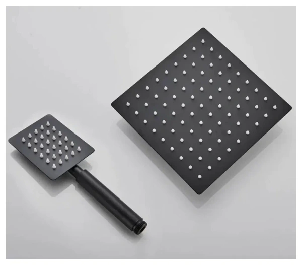 Смеситель для душевой D-Lin нержавеющая сталь черный D-Lin (арт. D10A03)