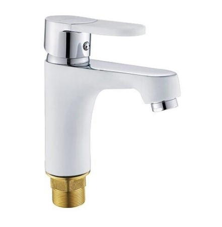 Смеситель для раковины однорычажный Feinise белый FEINISE (арт. S12114-7)