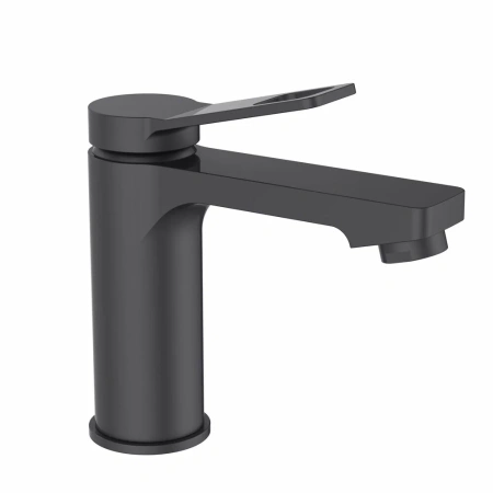 Смеситель для раковины D-Lin однорычажный нержавейка черный D-Lin (арт. D110364-A)