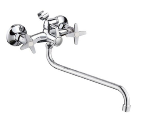 Смеситель для ванны двухвентильный Feinise длинный излив FEINISE (арт. S74320-35S)