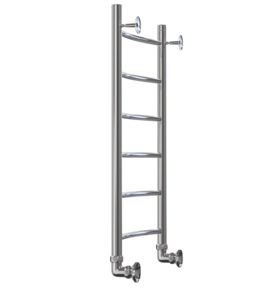 Полотенцесушитель Классика Дуга 600x600 1' нижнее подключение  (арт. КД6060) оптом от компании Аквалига
