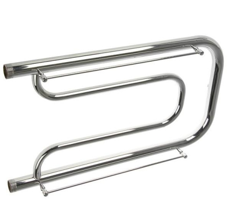 Полотенцесушитель Фокстрот П-Л-образный 320х800 1" с полками Россия (арт. ФПЛ3280) оптом от компании Аквалига
