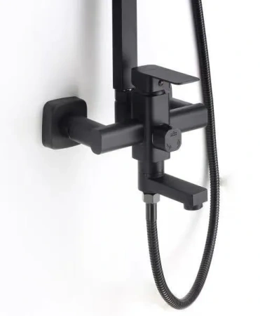 Смеситель для душевой D-Lin нержавейка графит D-Lin (арт. D10A03-S)