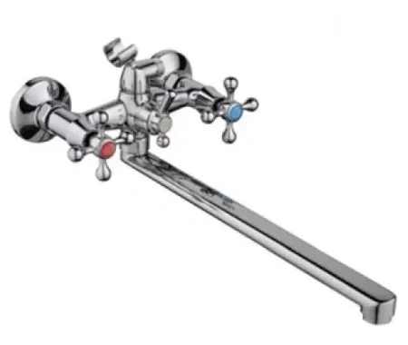 Смеситель для ванны двухвентильный Feinise длинный излив FEINISE (арт. S77317-35F)
