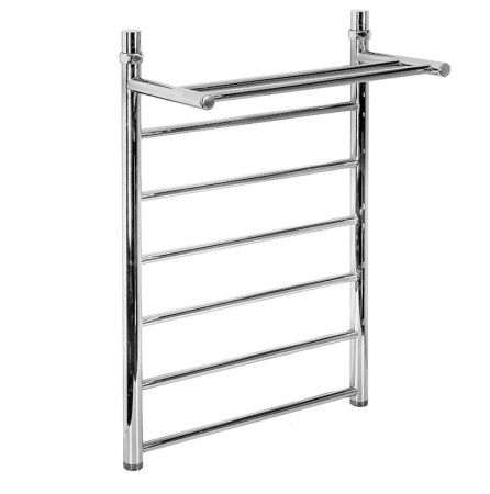 Полотенцесушитель Классика Прямая с полкой 600x1200 1' нижнее подключение  (арт. КПП60120) оптом от компании Аквалига
