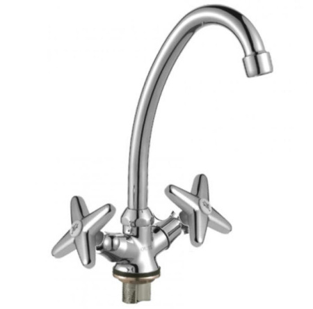 Смеситель-елочка Oute на гайке латунь OUTE (арт. T5613BC)