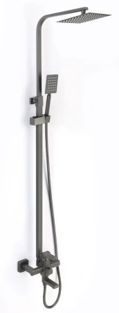 Смеситель для душевой D-Lin нержавейка графит D-Lin (арт. D10A03-S)