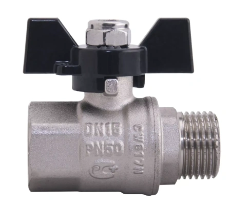 Кран шаровой 1/2 в/н бабочка Gappo GAPPO (арт. G225.04) оптом от компании Аквалига
