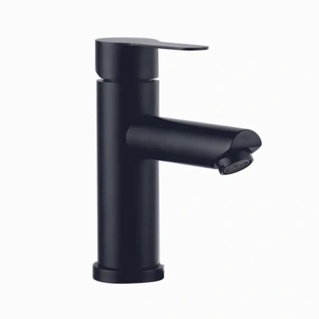 Смеситель для раковины однорычажный Fashun нержавейка черный FASHUN (арт. A51101-7)