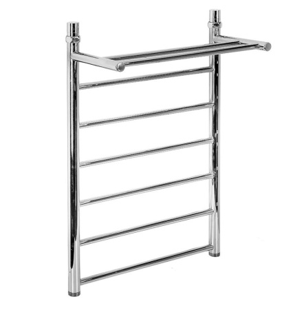 Полотенцесушитель Классика Прямая с полкой 400x600 1' нижнее подключение Россия (арт. КПП4060) оптом от компании Аквалига
