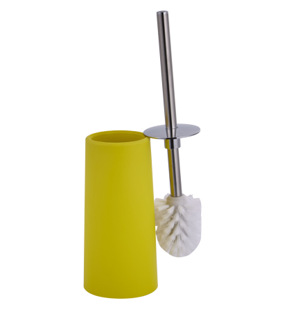 Ершик для унитаза хром/жёлтый FASHUN (арт. PL901-3) оптом от компании Аквалига
