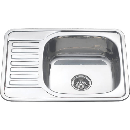 Мойка врезная 0,6мм 50х65 универсальная глубина 160мм Melana (арт. 66550) оптом от компании Аквалига
