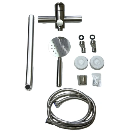 Смеситель для ванны однорычажный Ammore длинный излив нержавейка Ammore (арт. A4701)