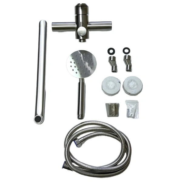 Смеситель для ванны однорычажный Ammore длинный излив нержавейка Ammore (арт. A4701)