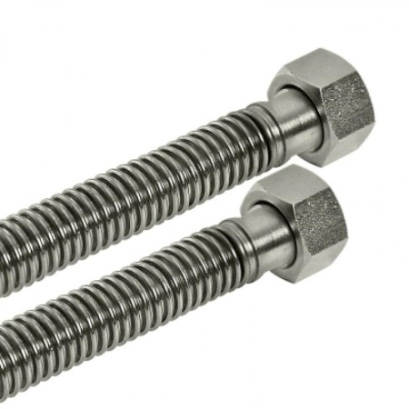 Подводка для газа сильфонная 60 см г/г Тубофлекс (арт. 06ГГС) оптом от компании Аквалига
