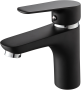 Смеситель для раковины Ammore однорычажный черный/матовый Ammore (арт. A1003-A)