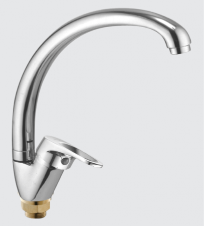 Смеситель для кухни однорычажный Oute высокий излив латунь OUTE (арт. T21813B)