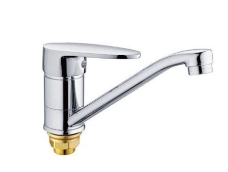 Смеситель для кухни однорычажный Feinise короткий излив на гайке FEINISE (арт. S4202)