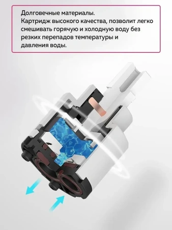 Смеситель для ванны однорычажный Feinise короткий излив FEINISE (арт. S3115)