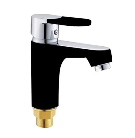 Смеситель для раковины однорычажный Feinise чёрный FEINISE (арт. S12114-8)