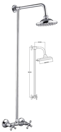 Смеситель с душевой стойкой Feinise  FEINISE (арт. S82317)