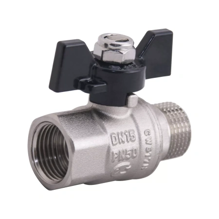 Кран шаровой 1/2 в/н бабочка Gappo GAPPO (арт. G225.04) оптом от компании Аквалига
