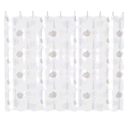 Штора для ванной 180х180 см полиэтилен романтика FASHUN (арт. A8827) оптом от компании Аквалига
