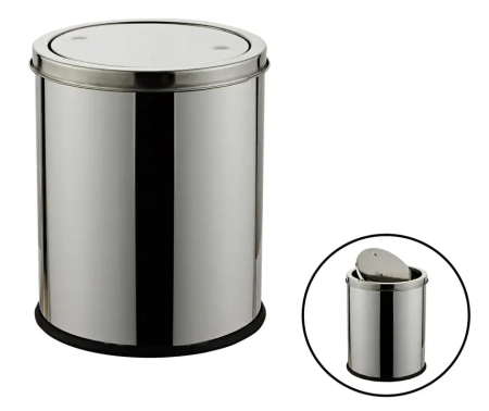 Ведро для мусора (5 л) толщина 0,26мм FEINISE (арт. S095B-2) оптом от компании Аквалига
