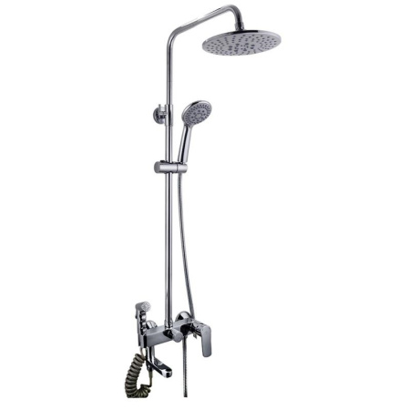 Смеситель с душевой стойкой Fashun латунь FASHUN (арт. A2452)