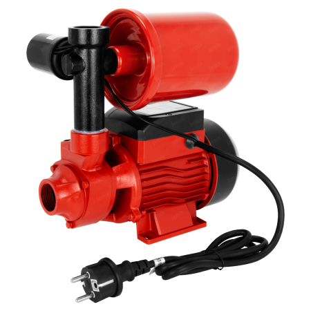 Автоматическая насосная станция JEMIX, Мощность 370 Ватт, максимальный напор 34 м, произв. 33 л/мин, макс. глуб. всасывания до 5 м. Крыльчатка из латуни. Накопительный бак 2л Jemix (арт. АПНВ-33-34 МИНИ) оптом от компании Аквалига
