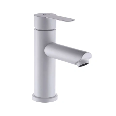 Смеситель для раковины однорычажный Fashun нержавейка белый FASHUN (арт. A51101-8)