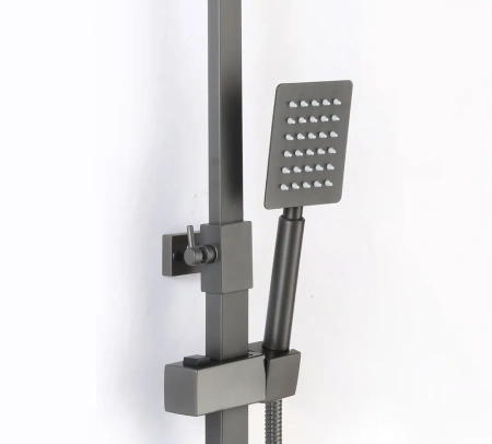 Смеситель для душевой D-Lin нержавейка графит D-Lin (арт. D10A03-S)