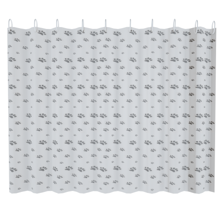 Штора для ванной 180х180 см полиэтилен лапки FASHUN (арт. A8825) оптом от компании Аквалига
