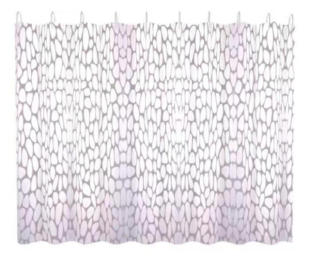 Штора для ванной 180х200 см полиэтилен орнамент в цветочных тонах FASHUN (арт. A8815) оптом от компании Аквалига
