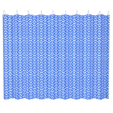 Штора для ванной 180х200 см полиэтилен прибрежная волна FASHUN (арт. A8824) оптом от компании Аквалига
